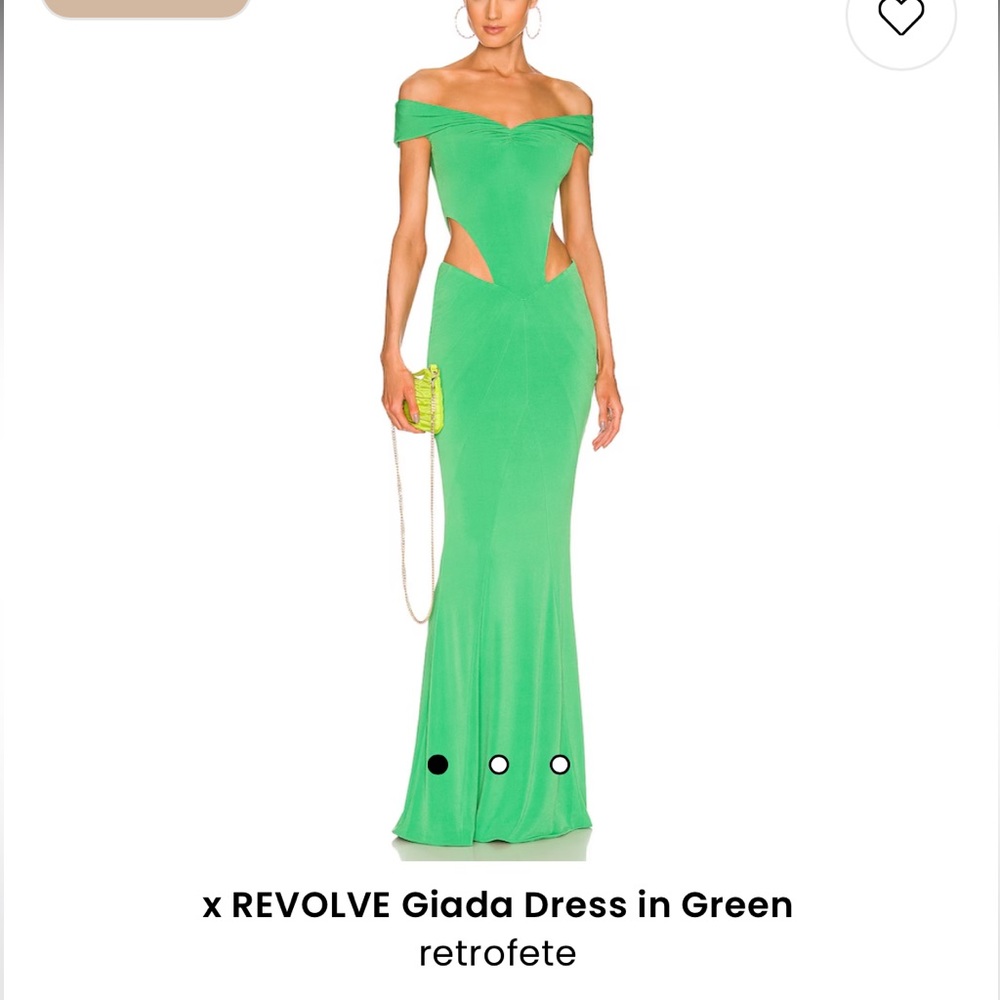 Retrofête Giada Dress Green